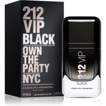 CAROLINA HERRERA 212 VIP Black Eau de Parfum pentru bărbați - imagine 3